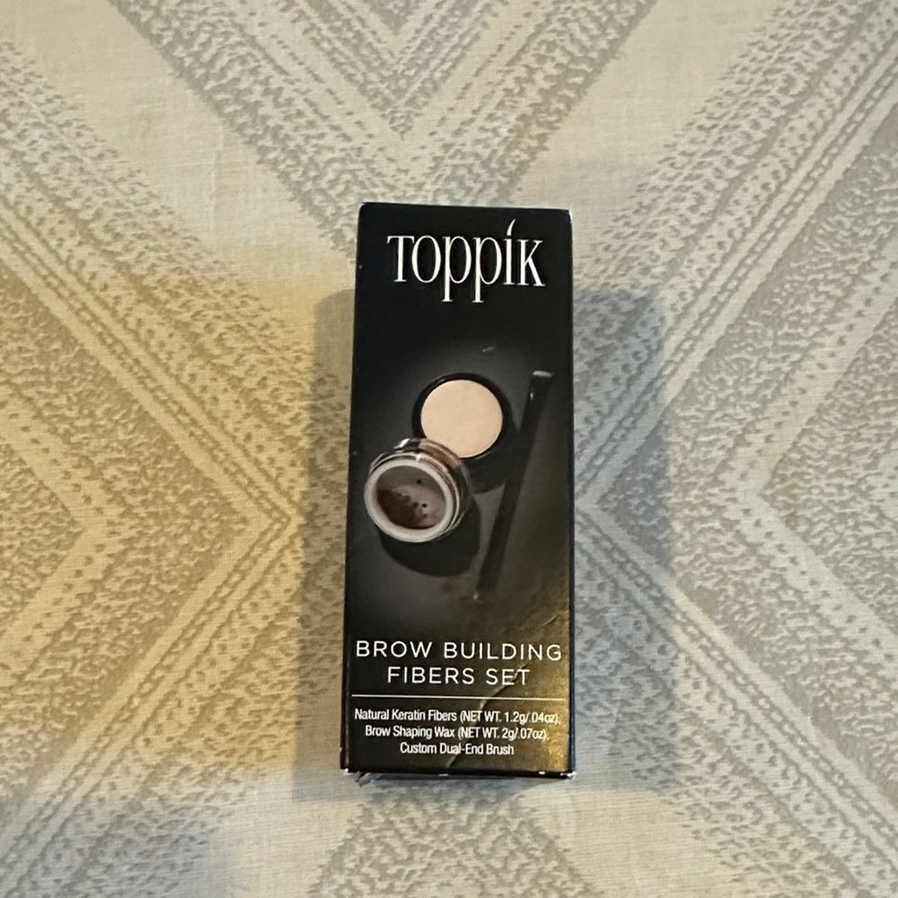 Toppik Brow Building Fibers Set - Medium Brown